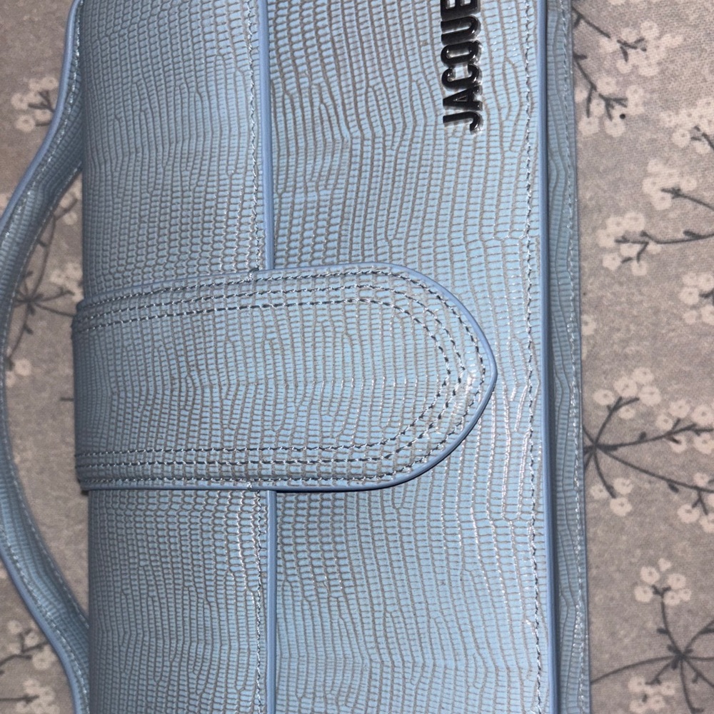 Jacquemus Light Blue Clutch